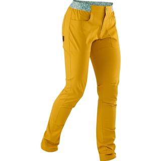 Edelrid Women's Nona Pants Klatrebukser Damer størrelse L farve gul