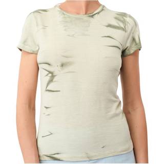 Mandala Women's Batik T-Shirt T-shirt Damer størrelse S farve beige