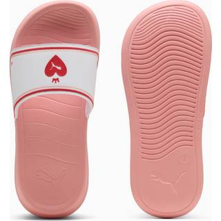 Women&#39;s Puma Popcat 20 Idylle Slides, White, Size 40.5, Shoes - Pink Fruit - 40.5