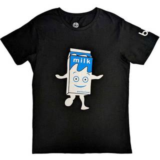 Blur - Blur Unisex T-Shirt: Milky (Black) (Sleeve Print)