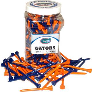 Team Golf NCAA Florida Gators Jar af 175 Golf Tees 2-3/4 """" Golf Tees 175 Pack Regulation Size Multi Team Colors