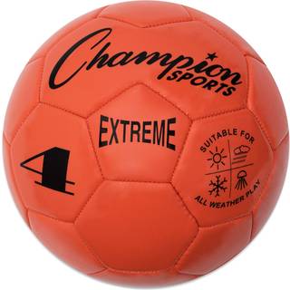 Champion Sports Extreme Series Fodboldstørrelse 4 - Youth League All Weather Soft Touch Maksimal luftopbevaring - Kick Balls til børn 8-12 - Konk
