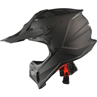 1Storm Voksen Motocross Hjelm ATV Dirt Bike BMX MX Downhill Mountain Hjelm Track Style JH601; mat sort