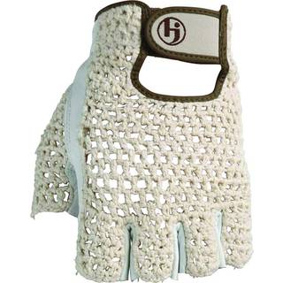HJ Glove Women's Snow White Original Half Finger Golf Handske Medium/stor venstre hånd