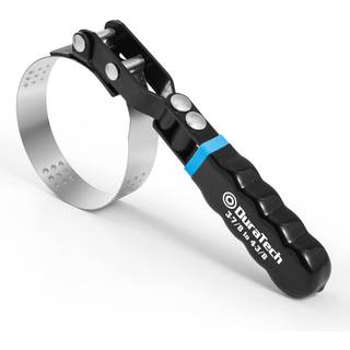 Duratech Stor drejelig oliefilternøgleoliefilter Fjernelsesværktøj passer til filtre 3-7/8 """"-4-3/8 """" Perfekt til bilreparationsværktøjer