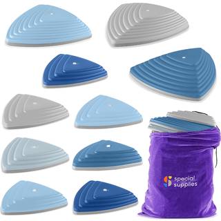 Specielle forsyninger 10 Stepping Stones For Kids Indendoor og udend?rs balanceblokke Fremme koordination Balance B?rne B?rn Sikker gummi Spidska