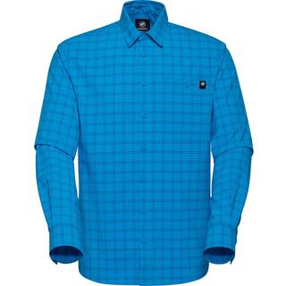 Mammut Lenni Longsleeve Shirt Skjorte Herrer størrelse XL farve blå
