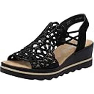 Rieker Morelia damesandaler - (Sort, str. 38,)
