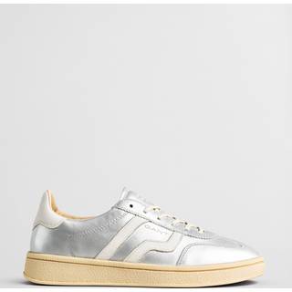 GANT Dame Cuzima metalliske lædersneakers (39)