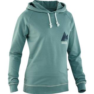Edelrid Women's Tecu Hoody Hoodie Damer størrelse XS farve turkis