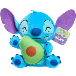 Disney Stitch Small 7-tommer plys udstoppet dyrsøm med Avocado Kids Toys i alderen 2 op med bare leg