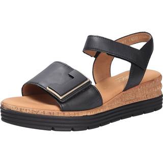 Gabor GENUA 62.700.57 schwarz - Riemchen Sandale f?r Damen