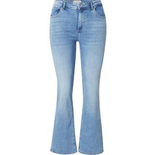 Carwilly Høj Talje Flared Fit Jeans