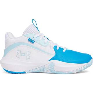 Under Armour Lockdown 7 Unisex Basketball Shoes Electric Blue / White / Stream 43