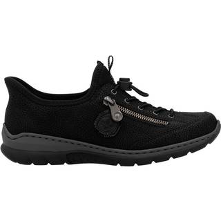 Rieker W Sko med Elastik Black - L32F1-00 37