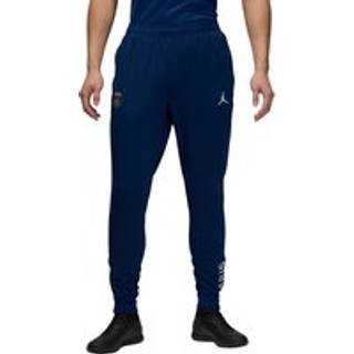 Maskinstrikkede Paris Saint-Germain Strike Fourth Jordan Dri-FIT-fodboldbukser til mænd - blå