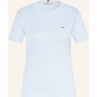 Tommy Hilfiger Tommy Hilfiger Blue Slim Crew Neck Short Sleeve 100% Cotton T-Shirt