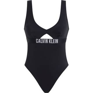 Cut Out Swimsuit - Intense Power - Black - XS