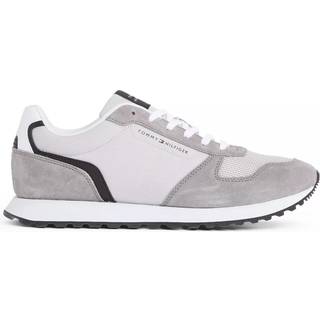 Tommy Hilfiger Herren Sneaker grau Glattleder