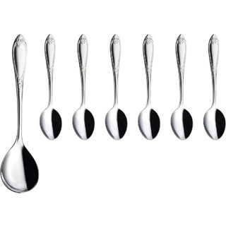 Hardanger Bestikk Nina dessertsæt 7 dele Rustfrit stål
