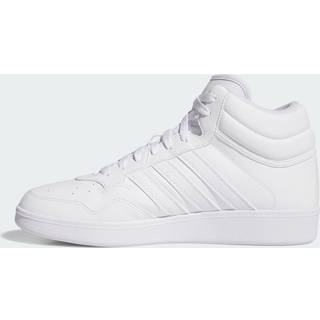 Hoops 4.0 Mid sko - Cloud White / Cloud White / Core Black - 42 2/3