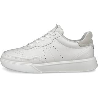 Ecco Women's Street Court Sneaker Damer størrelse 36 farve hvid