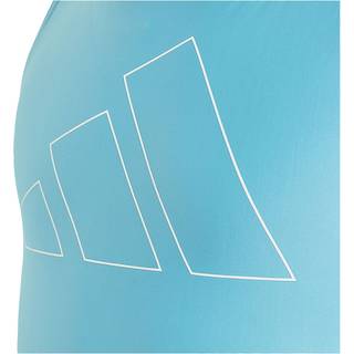 Performance Big Bars Kids badedragt - Lucid Cyan / White - 170