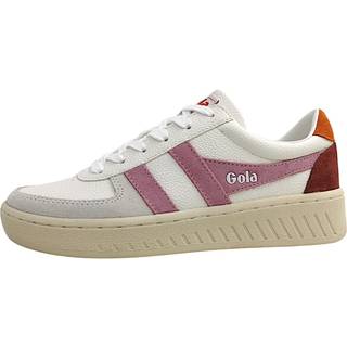 Gola Women's Grandslam Trident Sneaker Damer størrelse 8 farve beige