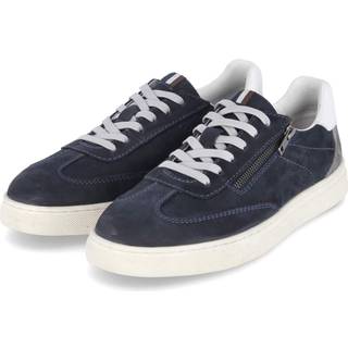 bugatti Herren Sneaker blau Glattleder
