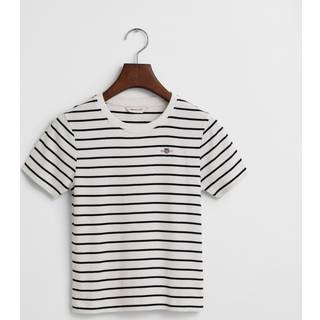GANT Teens Teen Girls Shield T-shirt med striber (158/164)