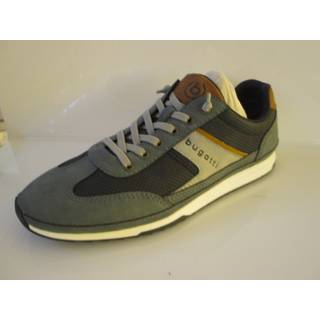 bugatti Herren Sneaker blau Textil & Canvas