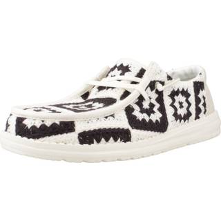 HeyDude Women's Wendy Cottage Crochet Sneaker Damer størrelse 37 farve hvid