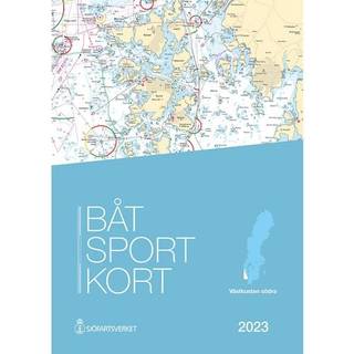 Bådsportkort Sjöfartsverket Västkysten syd, Måseskär - Kullen (Udgave 2023 - ikke seneste udgave)