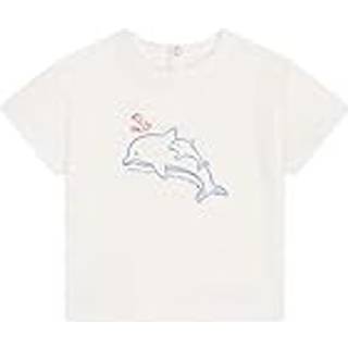 Petit Bateau T-shirt Marshmallow 6 months  Hvid  6 måneder  mand