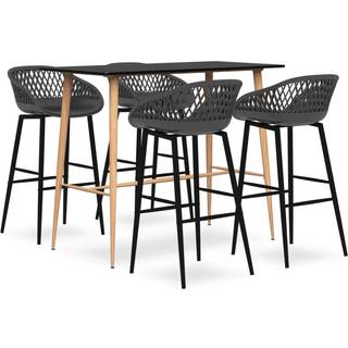 Barsæt 5 Dele - 4 / Sort og grå