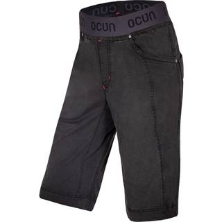 Ocun Mánia Jeans Organic Shorts Jeans størrelse L farve grå/sort