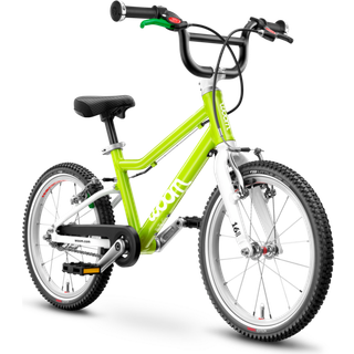 woom ORIGINAL 3 AUTOMAGIC - 16 tommer børnecykel - Til børn fra 4–6 år - lizard lime