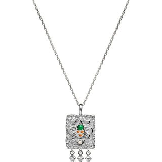 Spire Amulet Halskæde Maanesten - Halskæde i dansk design - ONE SIZE
