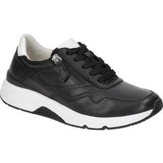Gabor ROLLINGSOFT 66.896.67 schwarz - sportliche Halbschuhe f?r Damen