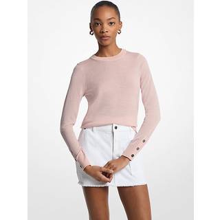 MK Merino Wool Jumper - Pink - Michael Kors - XS