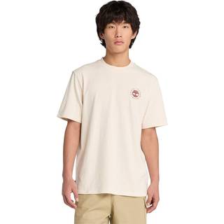Timberland Boot Lab Back Graphic T Shirt Beige