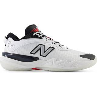 New Balance Unisex HESI LOW V2 i Hvid/Rød/Sort Synthetic