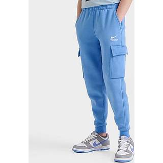 Nike Sportswear-cargobukser i fleece til større børn - blå - blå - XS