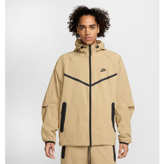 Nike Tech Woven Full Zip Hooded Jacket, Parachute Beige - XS