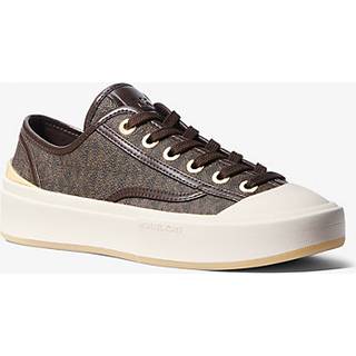 MK Jude Signature Logo Trainers - Brown - Michael Kors - EU 42.5