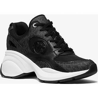 MK Zuma Signature Logo Trainer - Black - Michael Kors - EU 38
