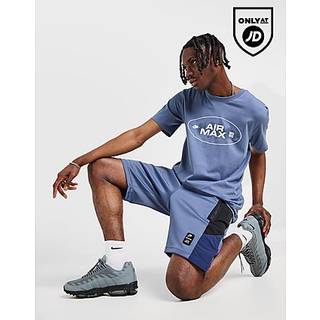 Nike Air Max Shorts Herre, Blue - L
