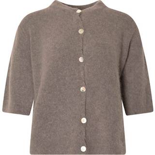 Noella Kae SS Knit Cardigan Coffee