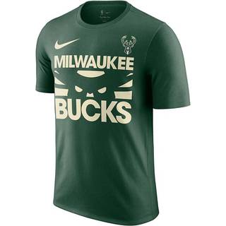Milwaukee Bucks Courtside Nike NBA-T-shirt til mænd - grøn - L