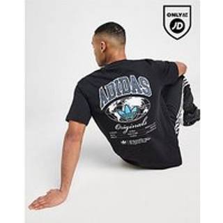 adidas Originals Worldwide T-Shirt, Black - M